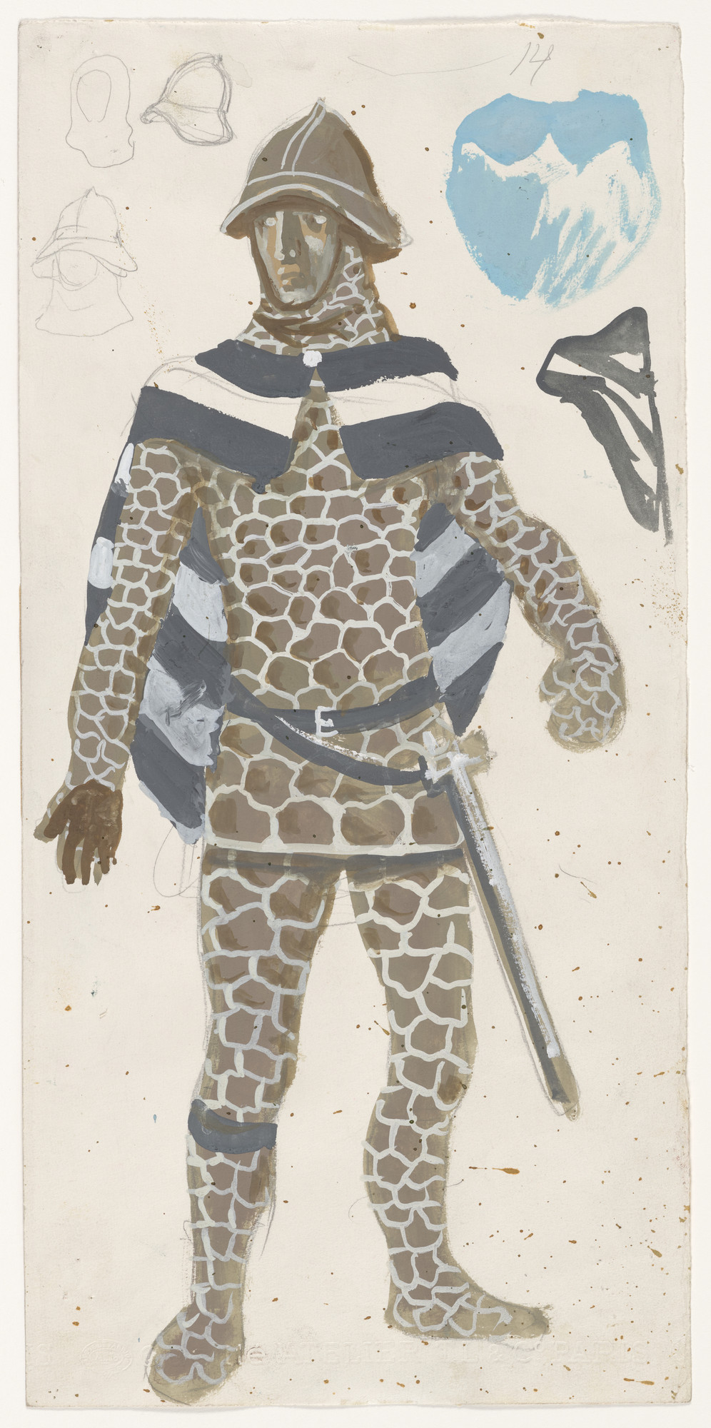 Pavel Tchelitchew. Knight, from Nobilissima Visione or St. Francis