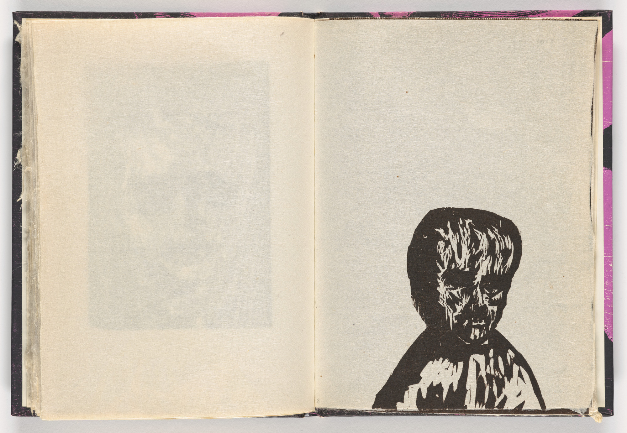 Antonio Frasconi. Plate (folio 25) from The Face of Edgar Allan Poe