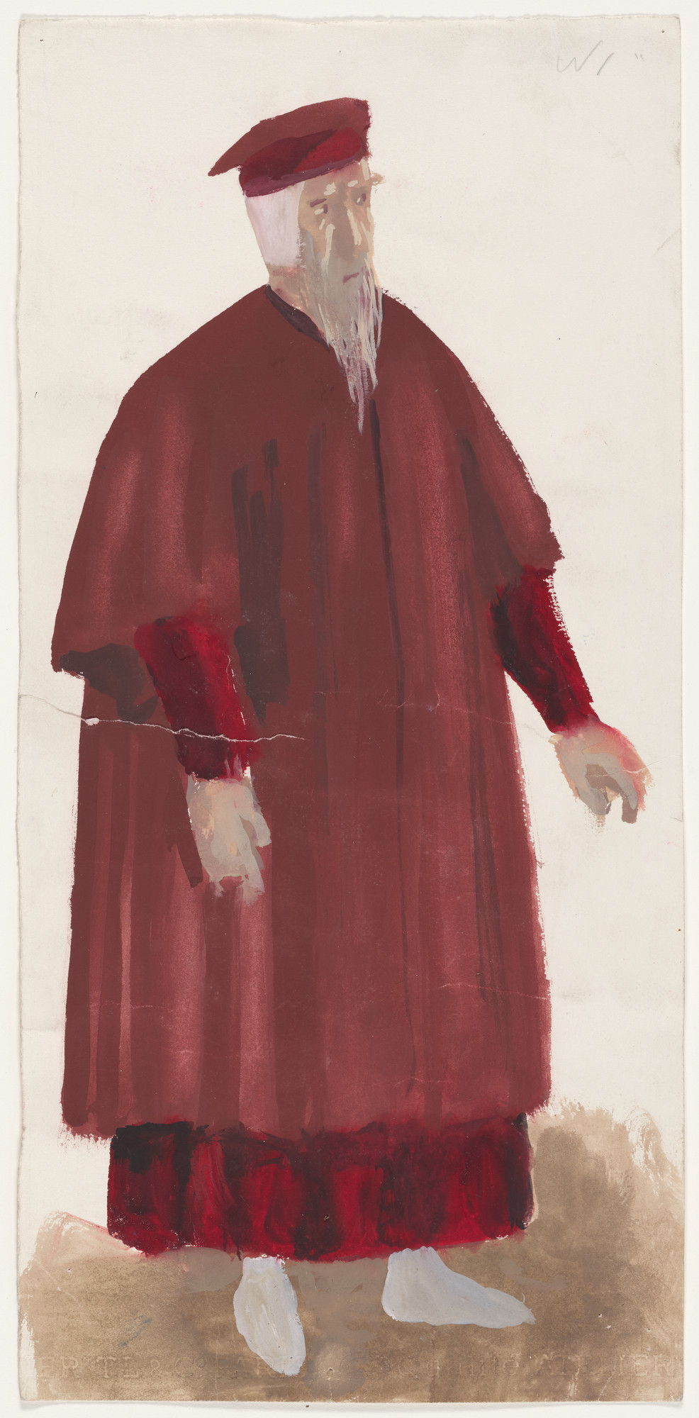Pavel Tchelitchew. Nobilissima Visione or St. Francis, design for ballet (Pietro Bernadone)