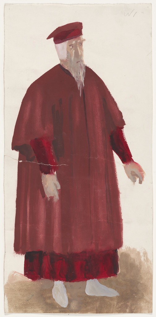 Nobilissima Visione or St. Francis, design for ballet (Pietro Bernadone)