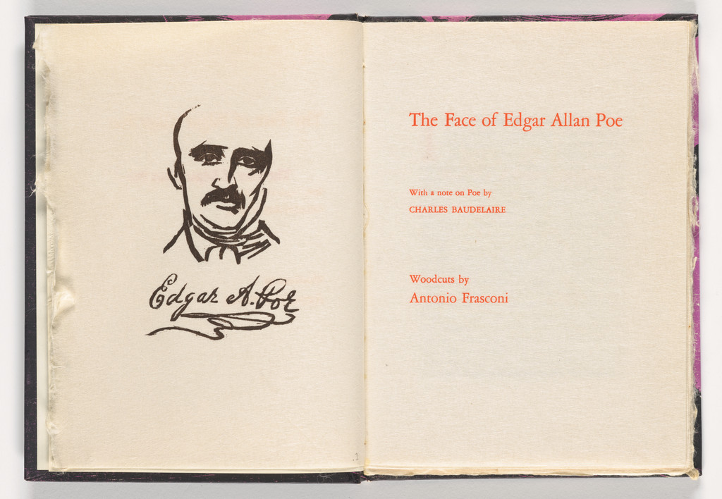 Frontispiece from The Face of Edgar Allan Poe