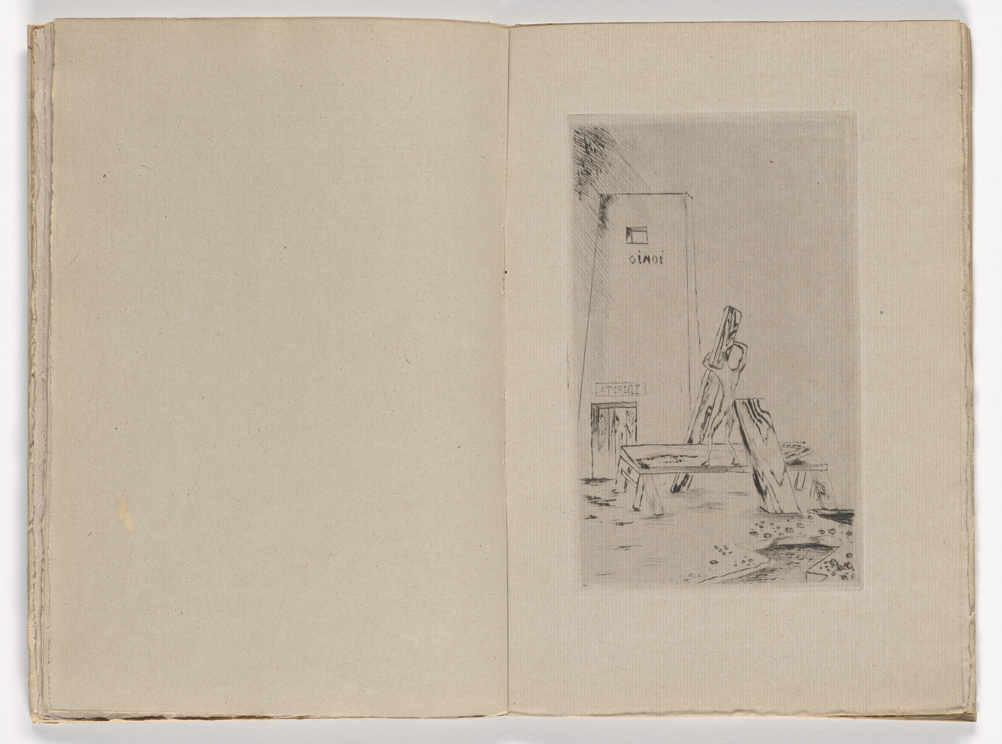 Jean Lurçat. Plate (following folio 4) from Les Limbes