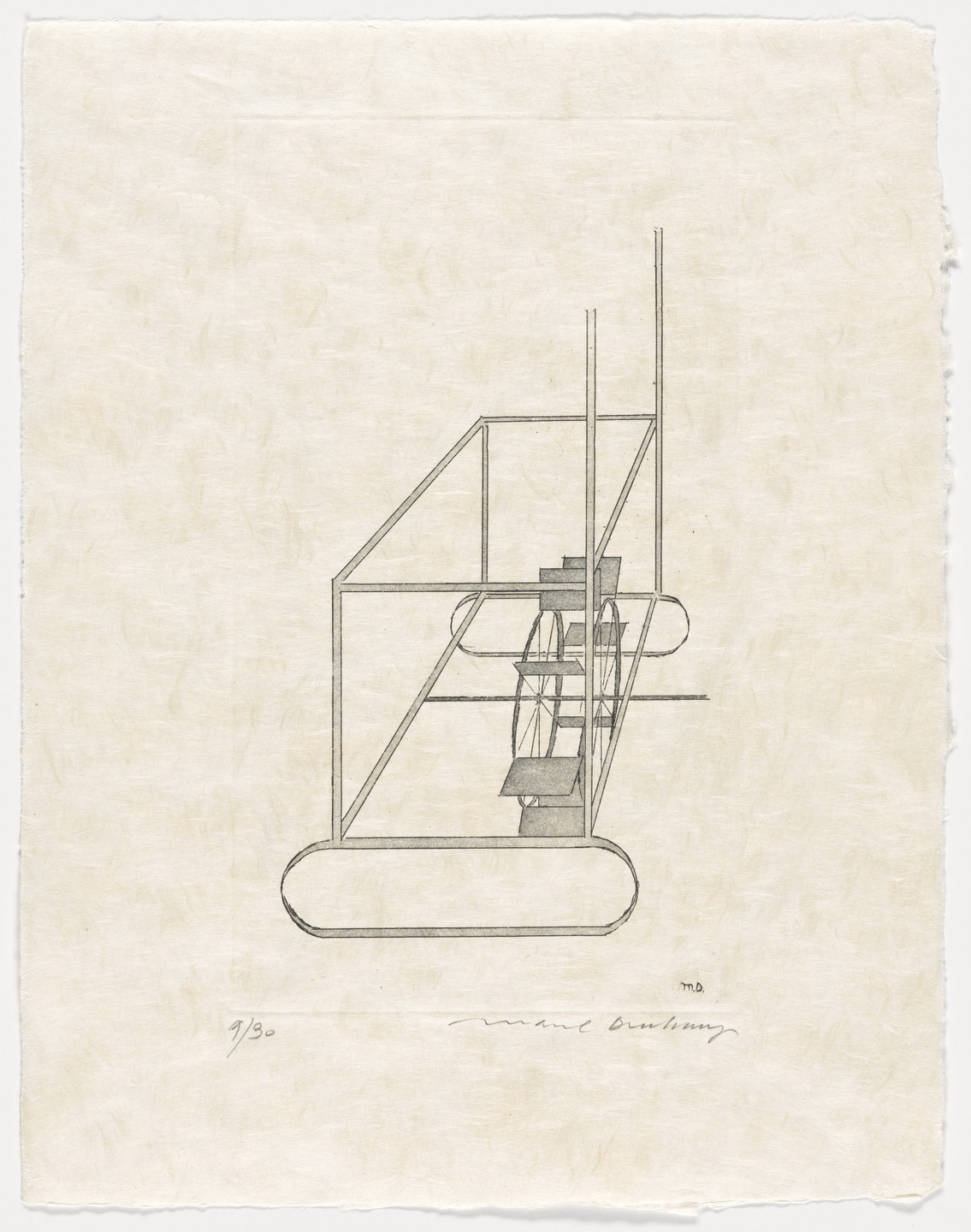 Marcel Duchamp. Duplicate of The Water-Mill (supplementary suite