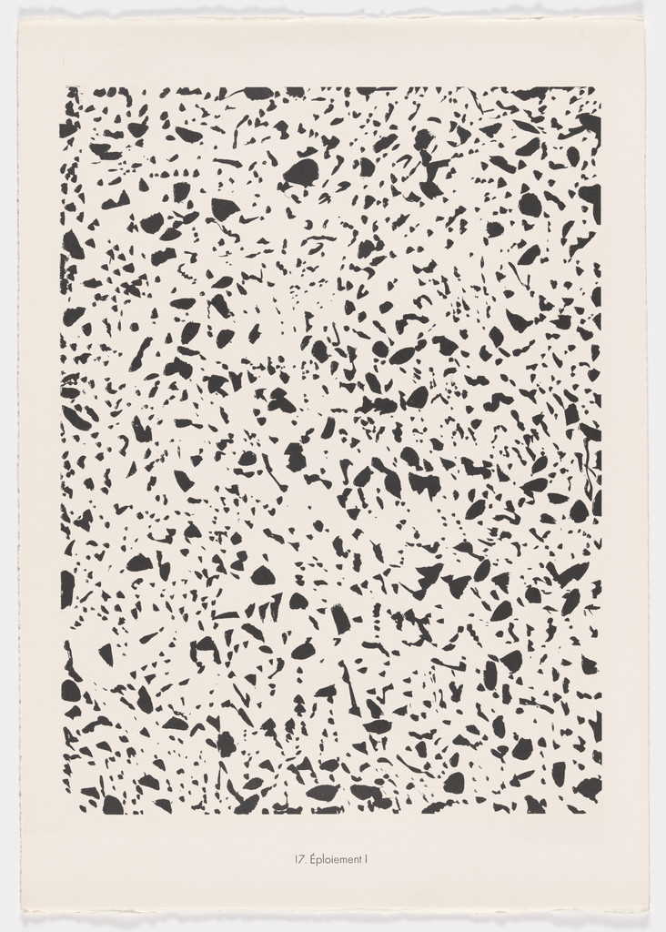 Expansiveness I (Eploiement I) from the portfolio Scrap Plates I (Planches de rebut II) from Phenomena (Les Phénomènes)