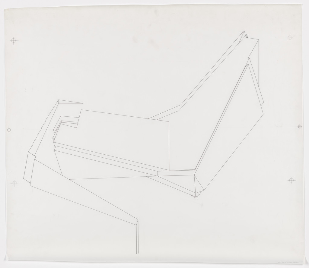 Twin House, Liberty, New York (Concept drawing)