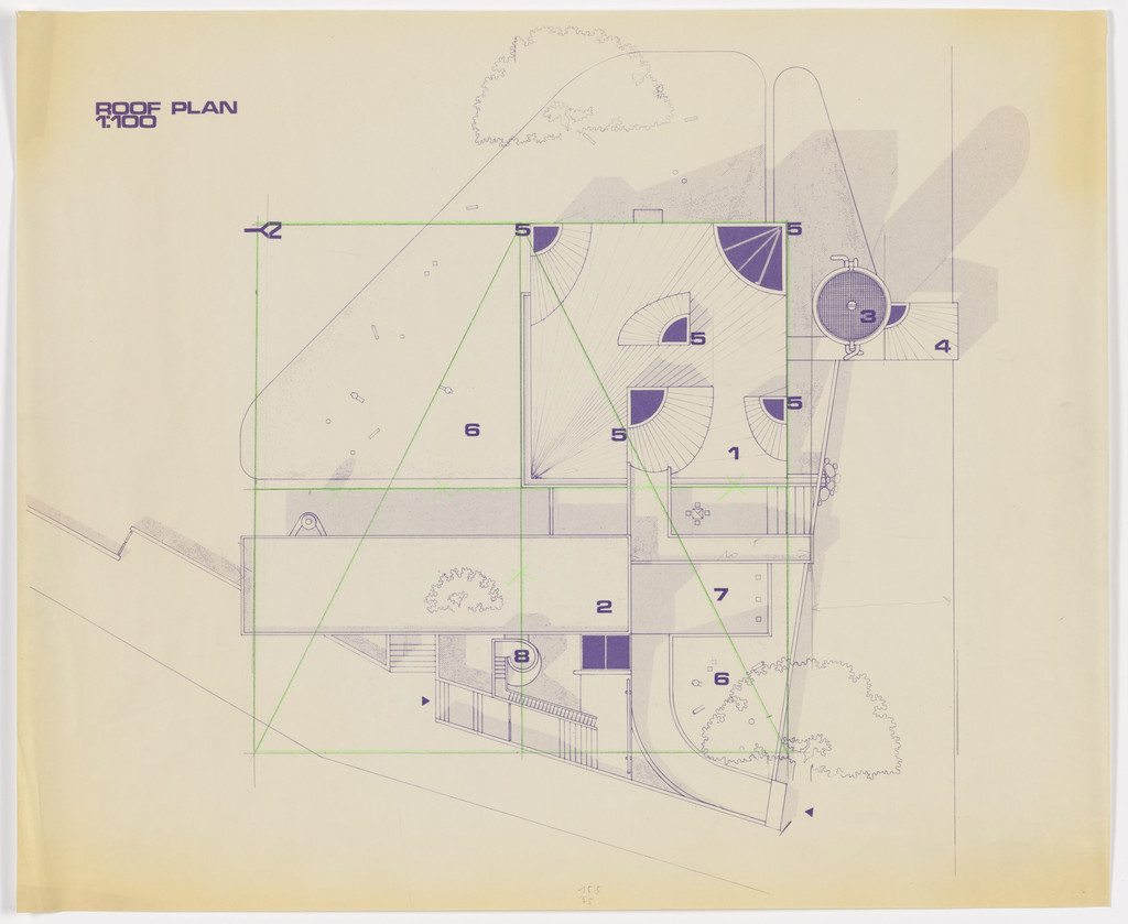 Šerefudin White Mosque, Visoko, Bosnia and Herzegovina (Roof plan)