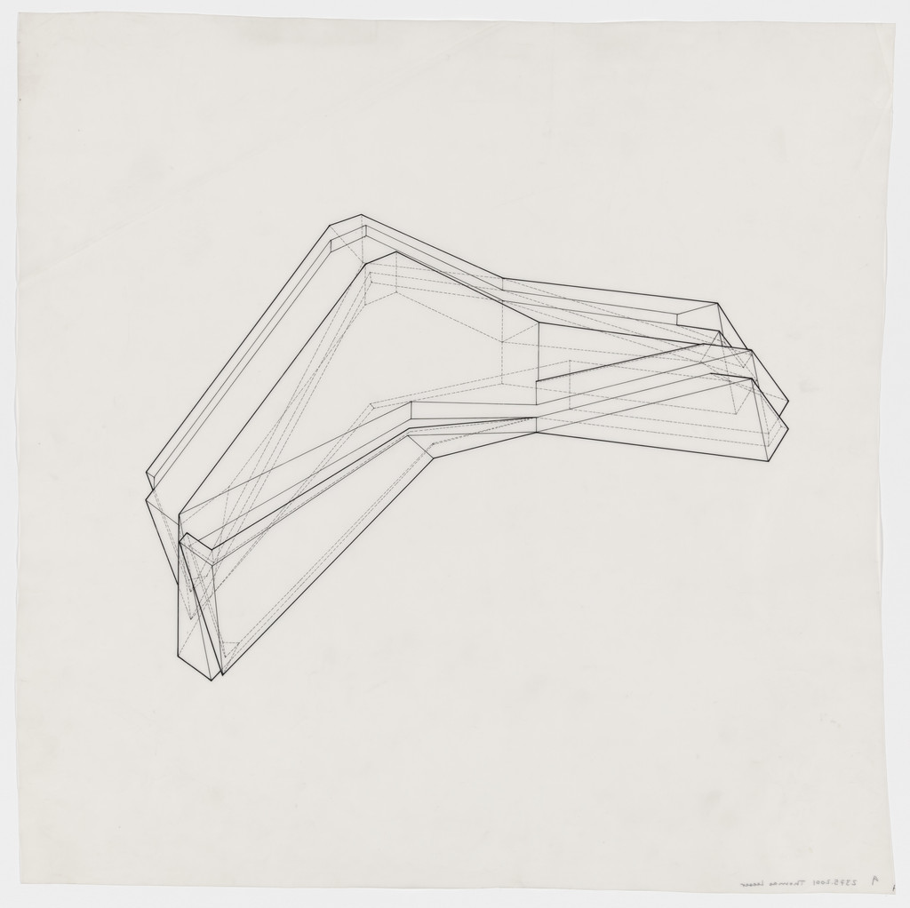Twin House, Liberty, New York (Concept Drawing)