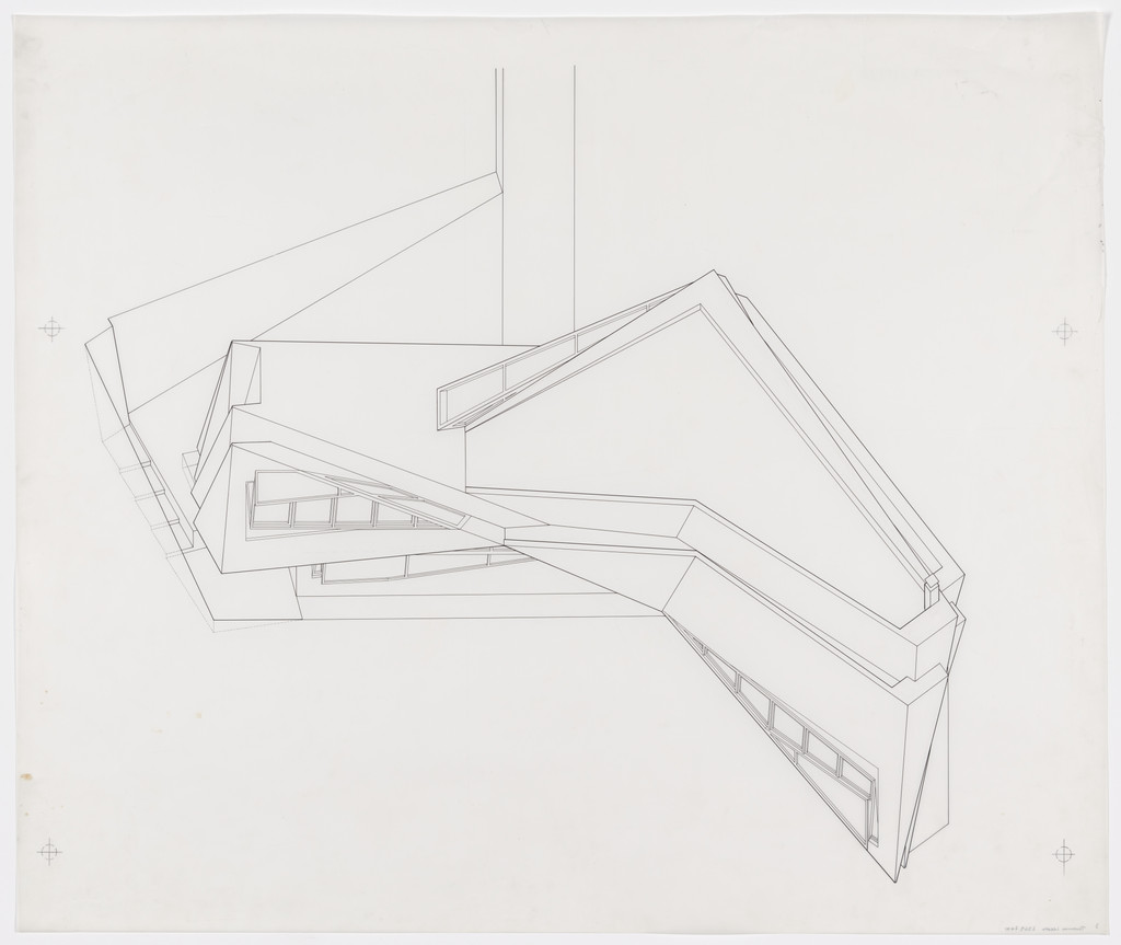 Twin House, Liberty, New York (Concept drawing)