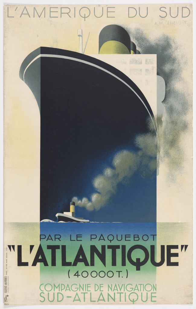 L'Amerique du Sud par Le Paquebot "L'Atlantique"