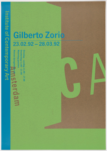 Gilberto Zorio at the Institute of Contemporary Art, Amsterdam