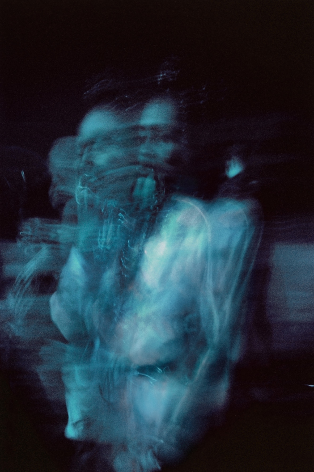 Naima Green. Fog on the bathroom mirror