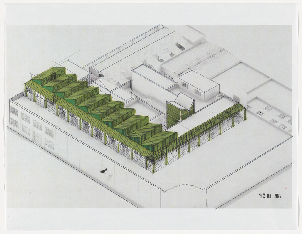 La Laguna, Mexico City, Mexico, Roof study