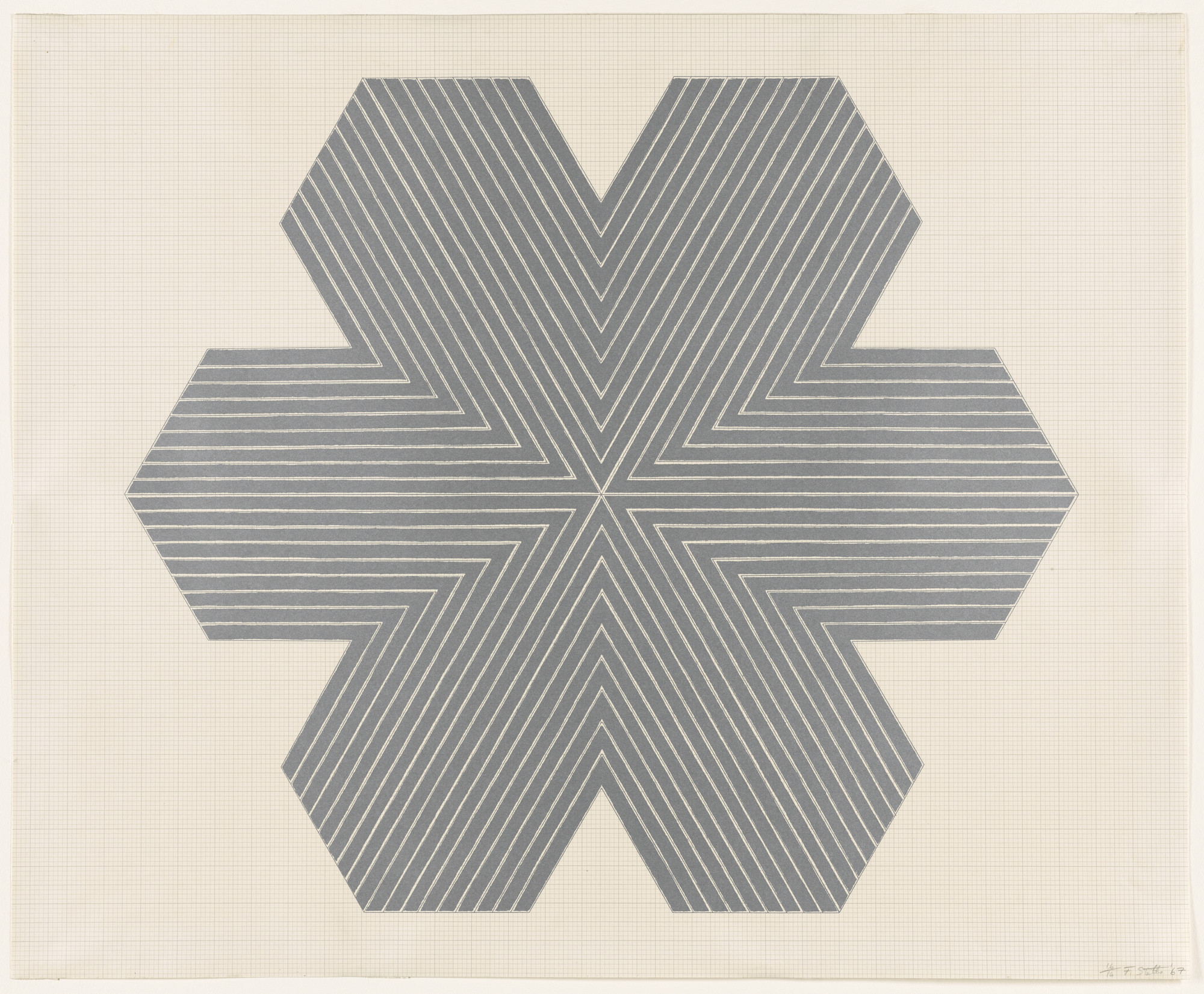 Frank Stella. Irving Blum Memorial Edition from Star of Persia