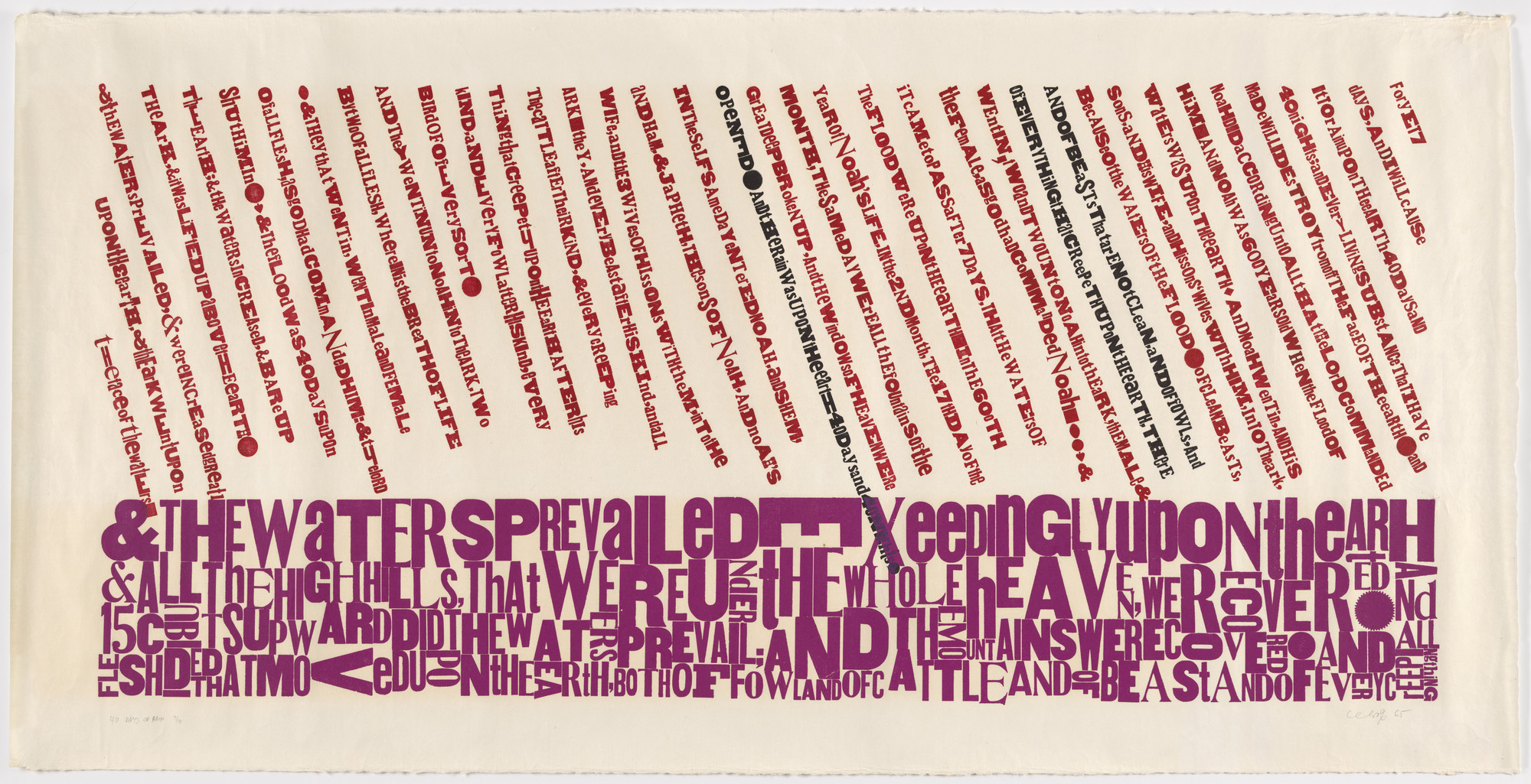 Arne Wolf. 40 Days of Rain