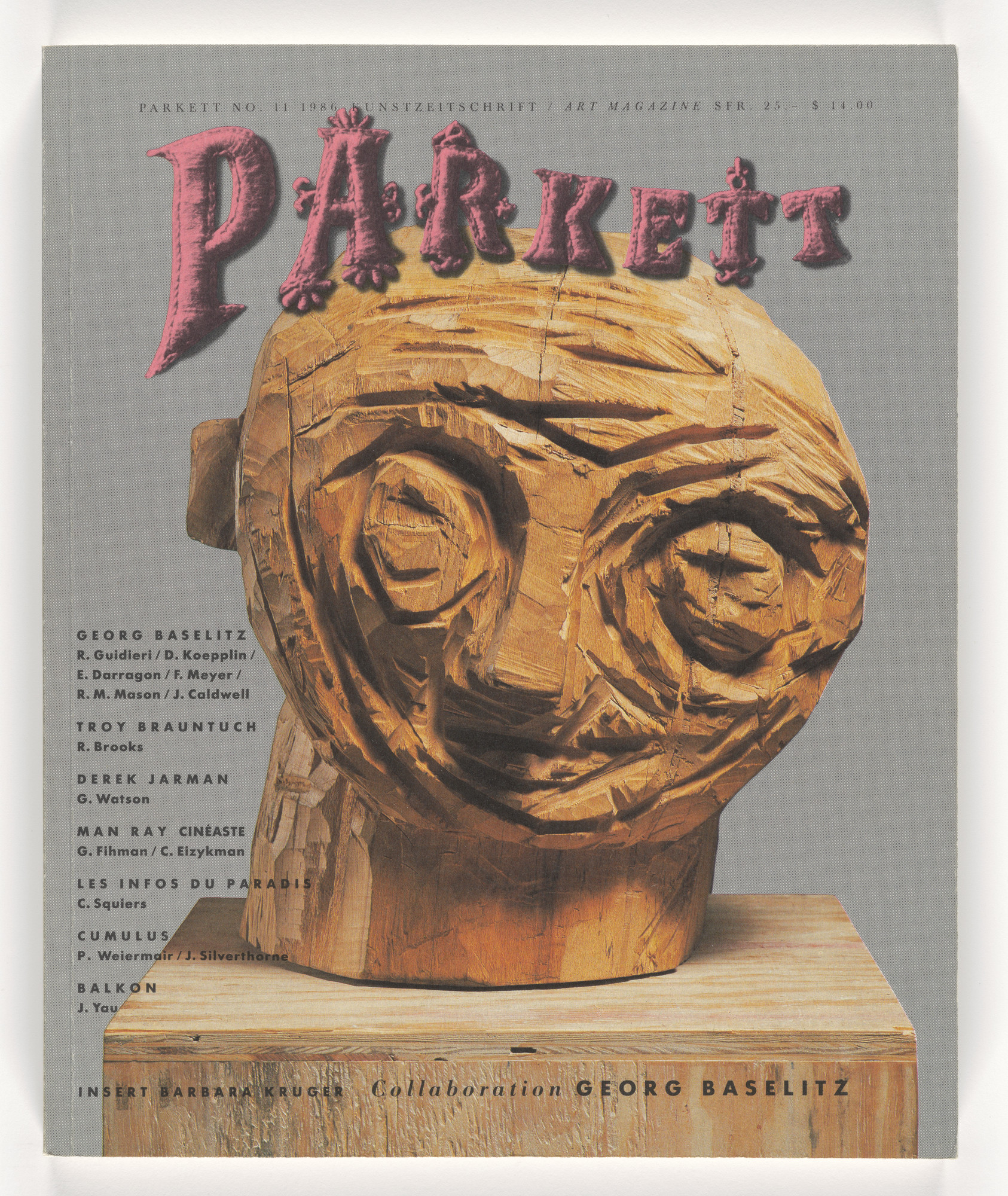 Georg Baselitz, Barbara Kruger, Various Artists. Parkett no. 11
