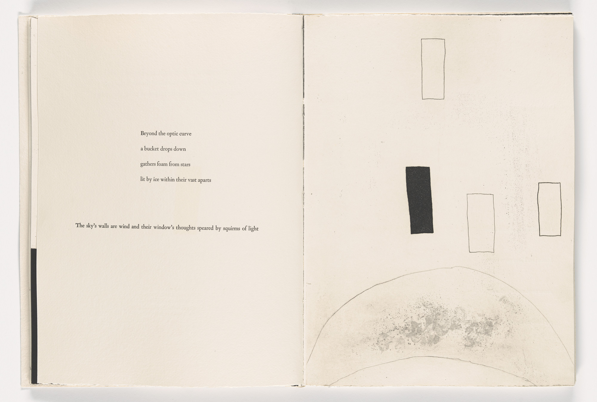 Jürgen Partenheimer. Double page plate from Giant Wall