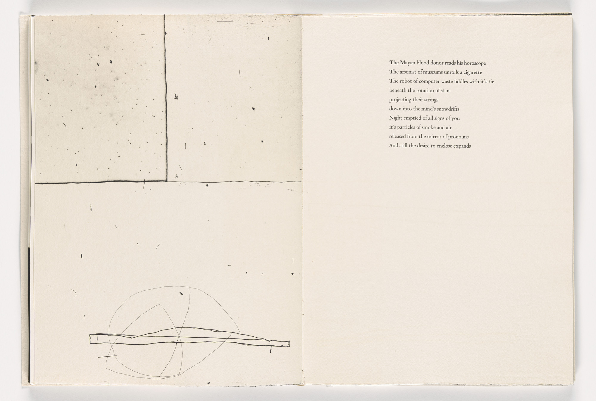 Jürgen Partenheimer. Double page plate from Giant Wall