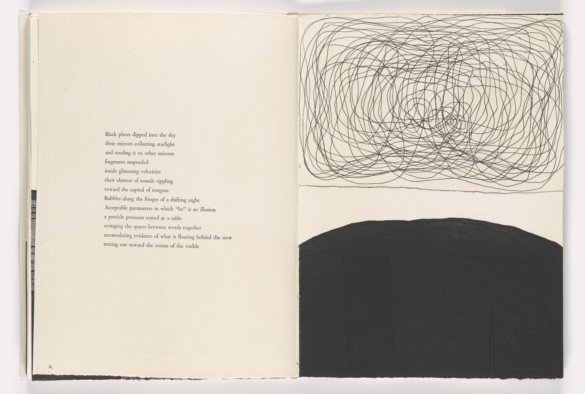 Jürgen Partenheimer. Double page plate from Giant Wall