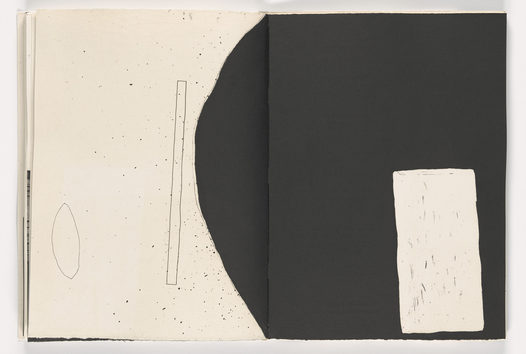 Jürgen Partenheimer. Double page plate from Giant Wall