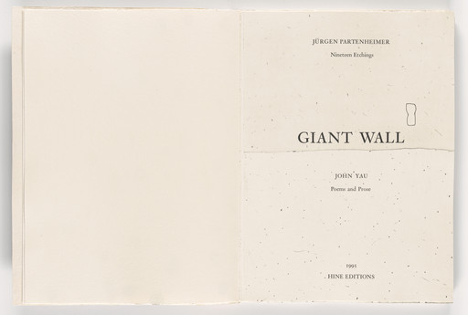 Title page from Giant Wall