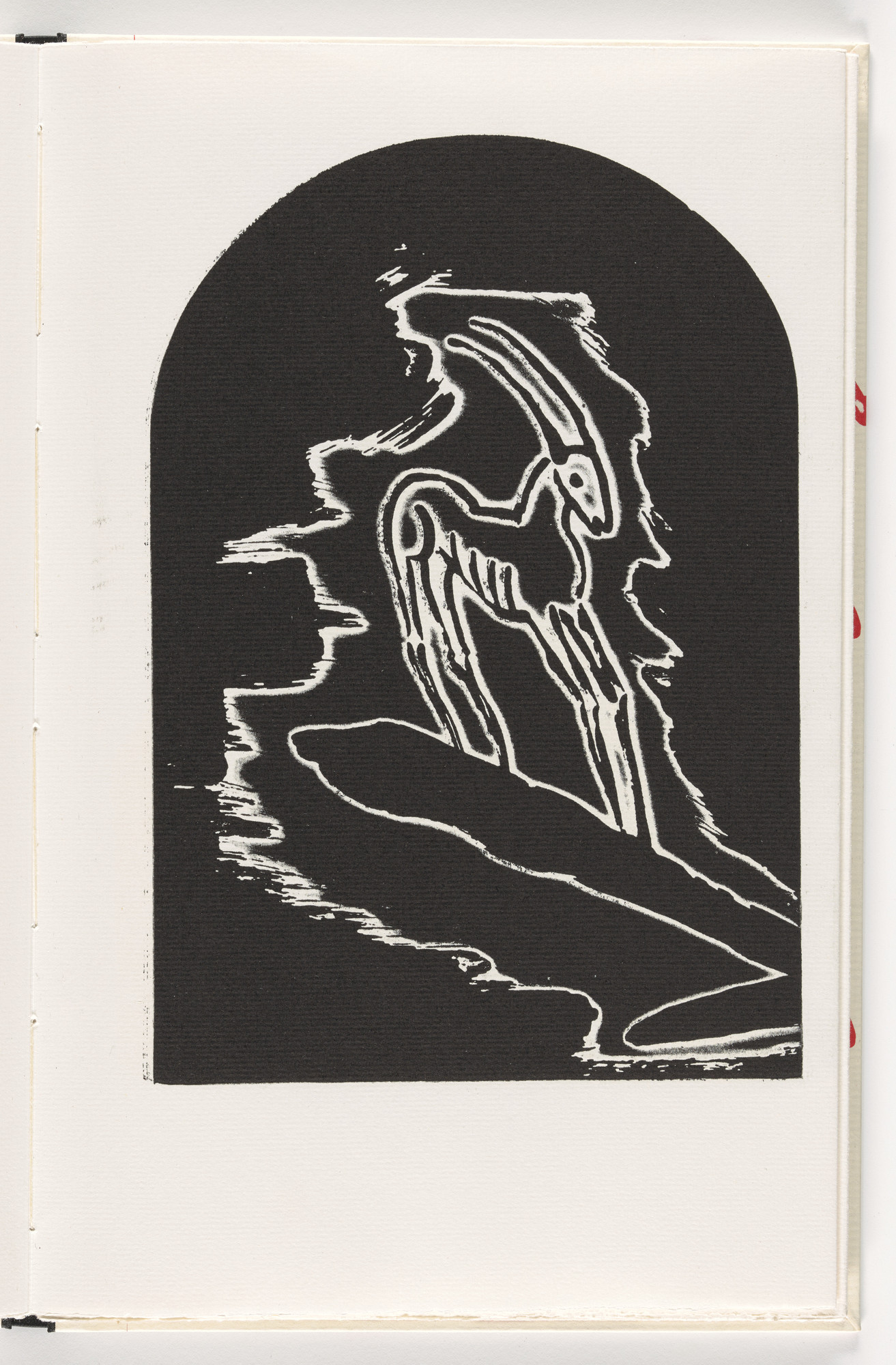 Mimmo Paladino. Plate (folio 21) from Piccolo circolo chiuso (Small Closed Circle)