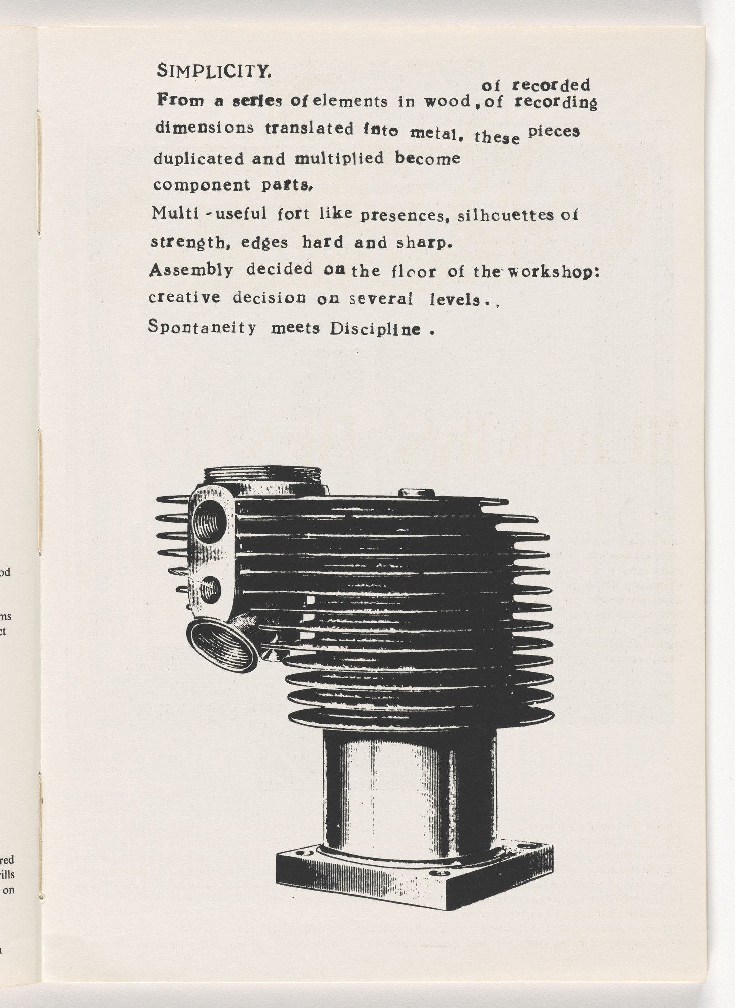 Eduardo Paolozzi. In-text plate (folio 11) from Metafisikal Translations