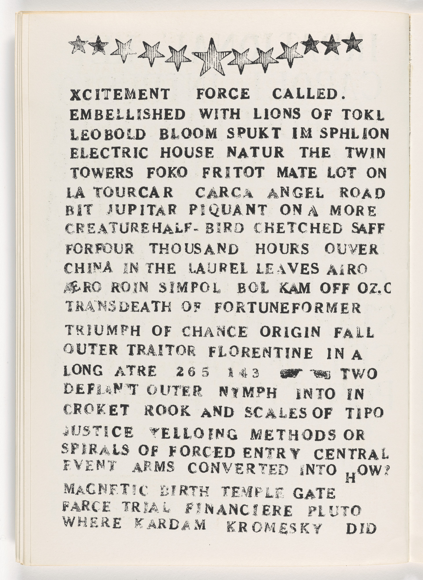 Eduardo Paolozzi. In-text plate (folio 16 verso) from Metafisikal Translations