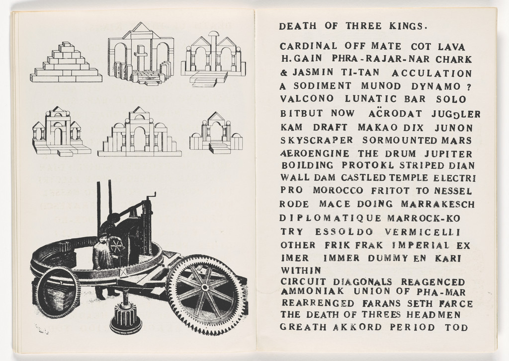 Plate (folio 20 verso) from Metafisikal Translations, Eduardo Paolozzi, 1962