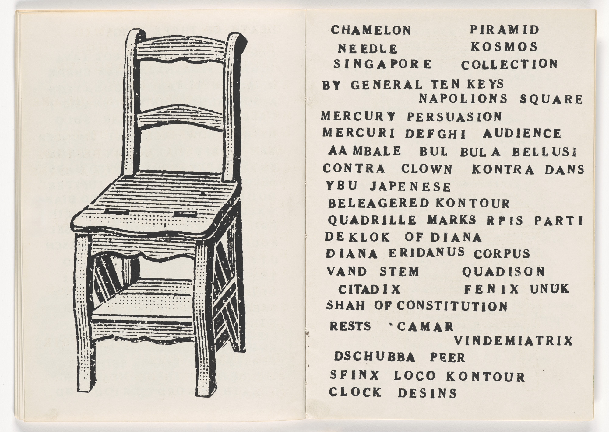 Eduardo Paolozzi. Plate (folio 21 verso) from Metafisikal Translations