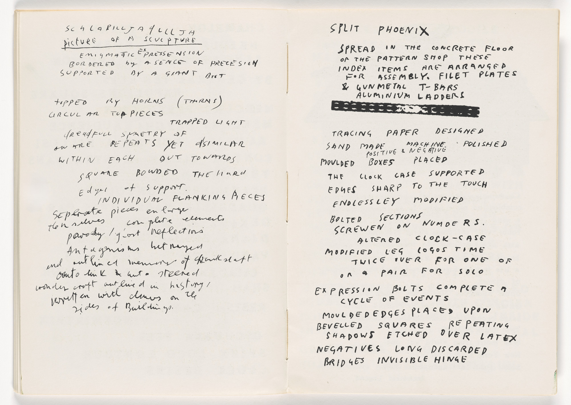Eduardo Paolozzi. In-text plate (folio 23) from Metafisikal Translations