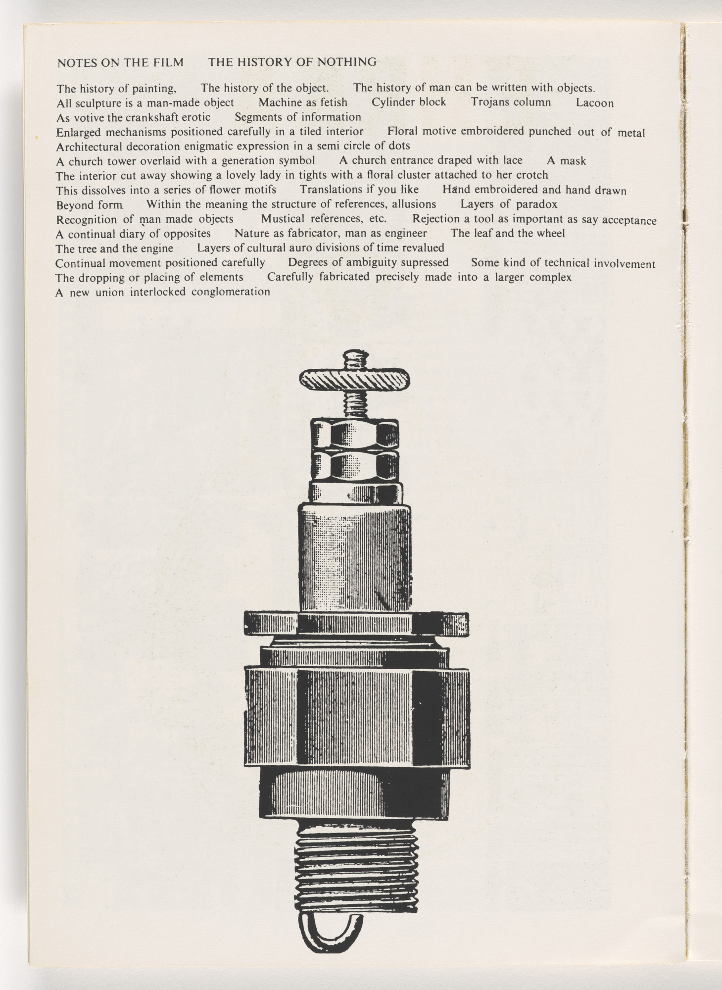 Eduardo Paolozzi. In-text plate (folio 4 verso) from Metafisikal Translations