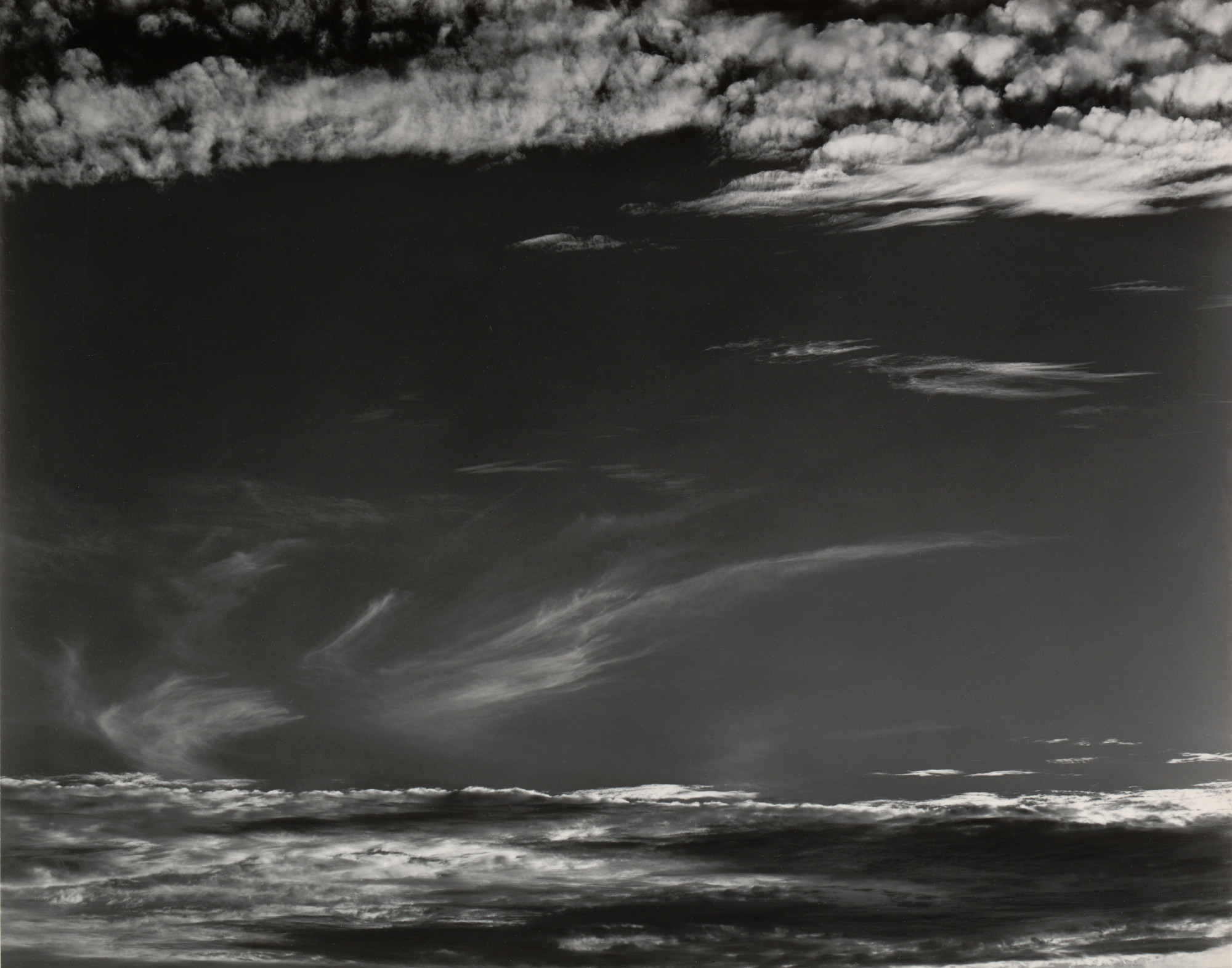 Edward Weston. Clouds, Oceano