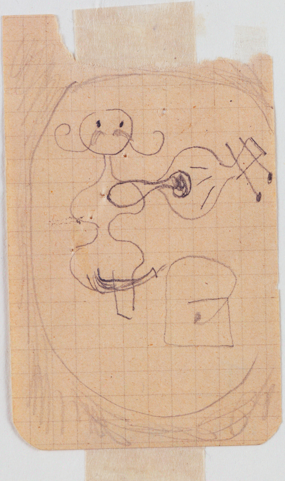 Joan Miró. Study for Dutch Interior (I)