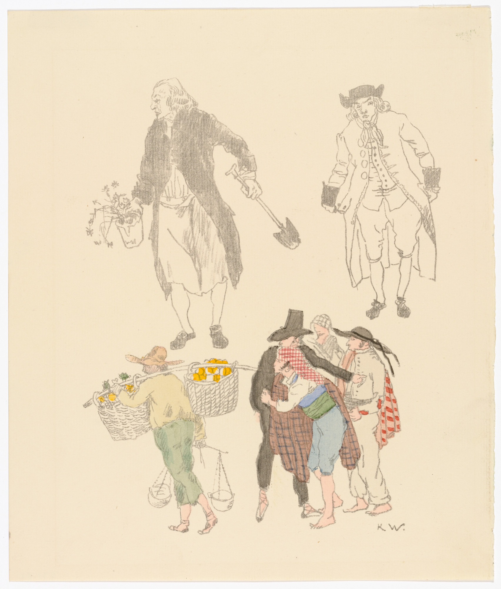 Karl Walser. Costume Designs