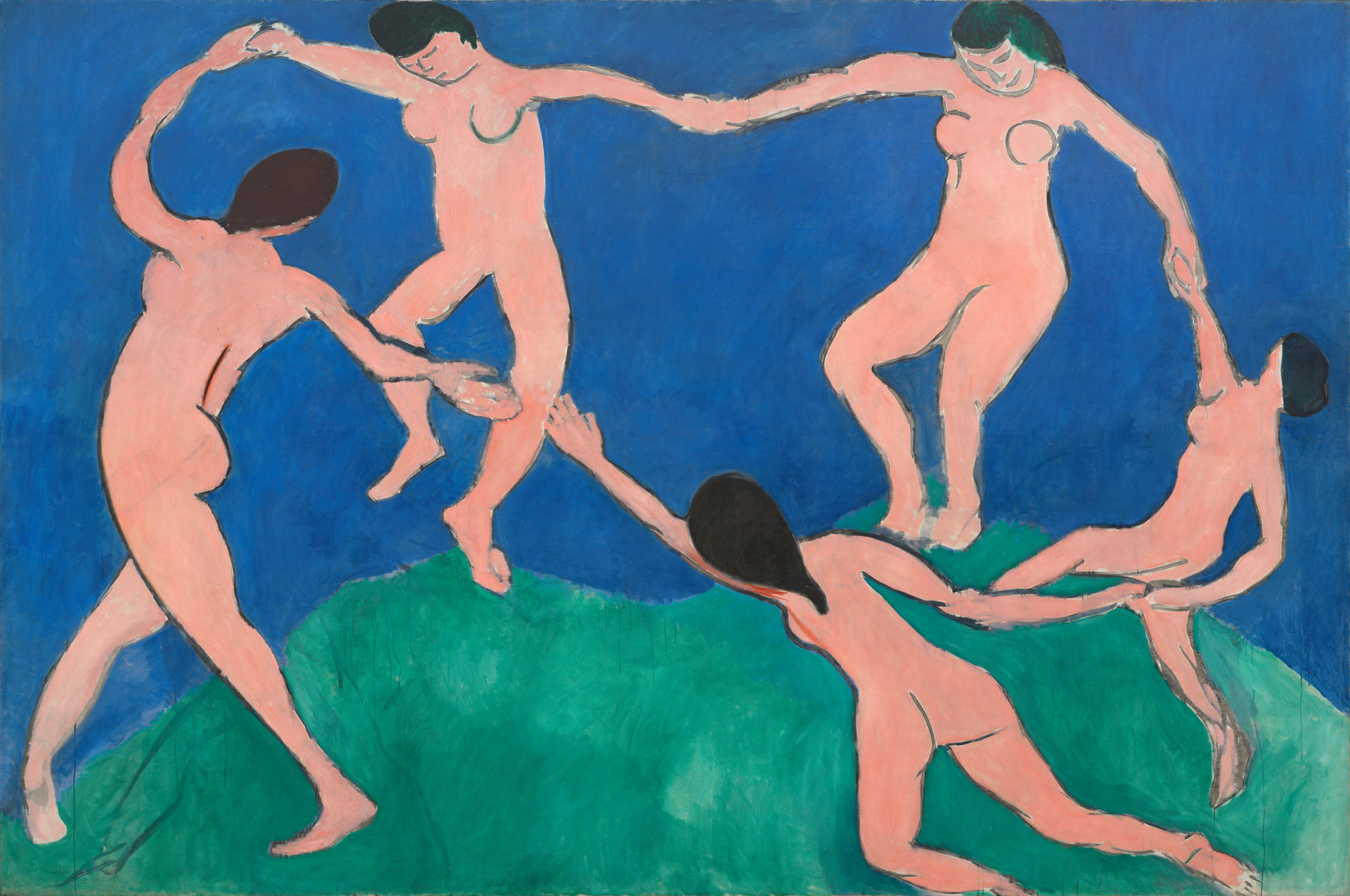 Henri Matisse. Dance (I). Paris, Boulevard des Invalides, early