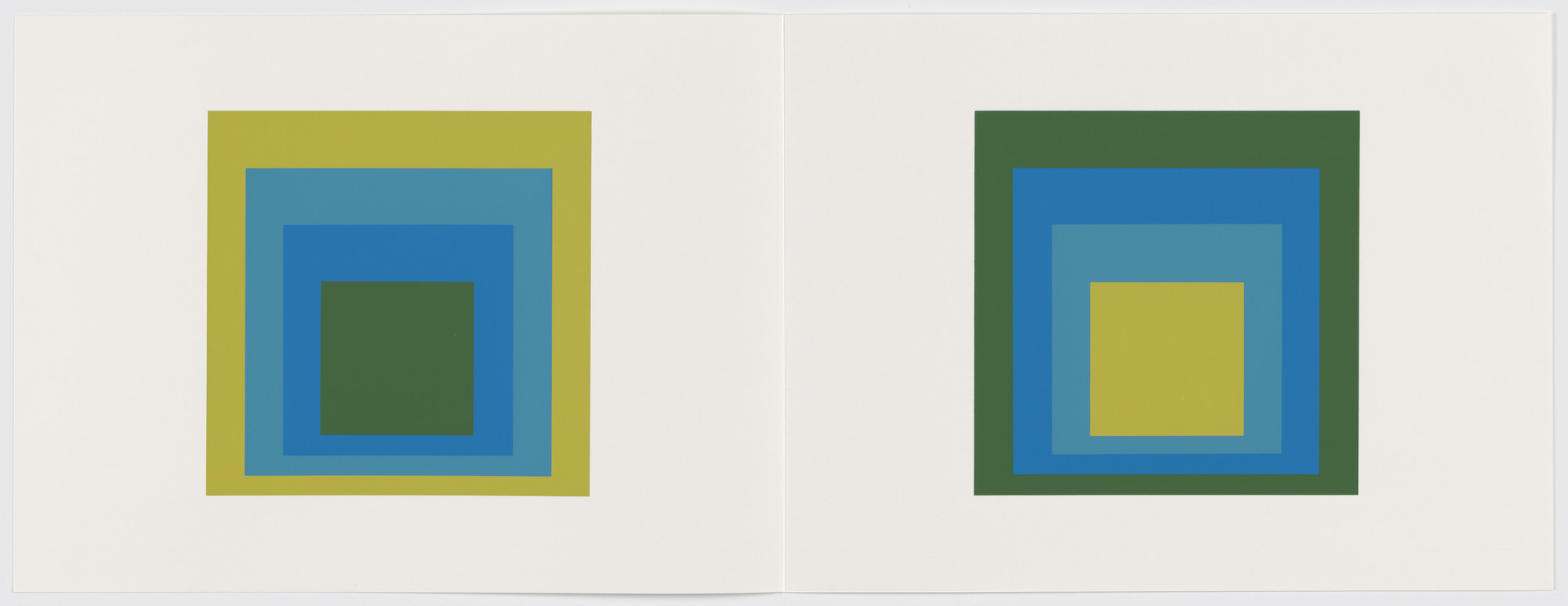 Josef Albers. Portfolio 1, Folder 5 from Formulation: Articulation