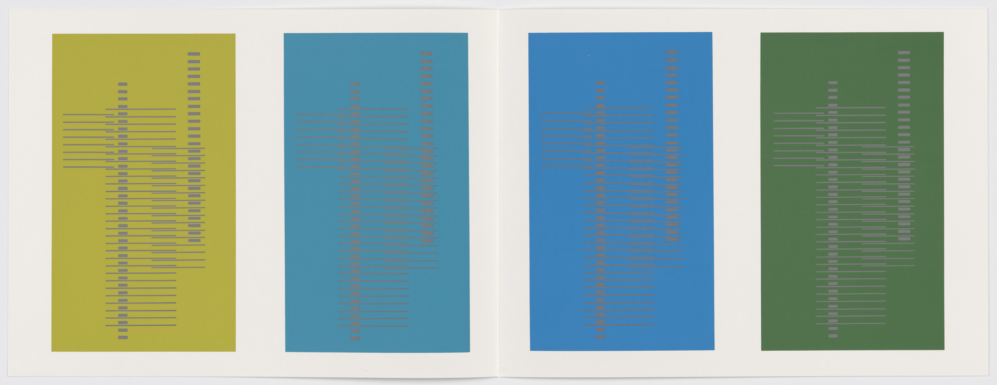 Josef Albers. Portfolio 1, Folder 6 from Formulation: Articulation