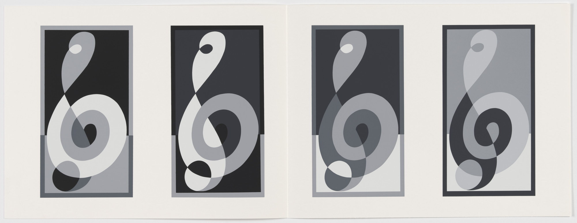 Josef Albers. Portfolio 1, Folder 16 from Formulation: Articulation