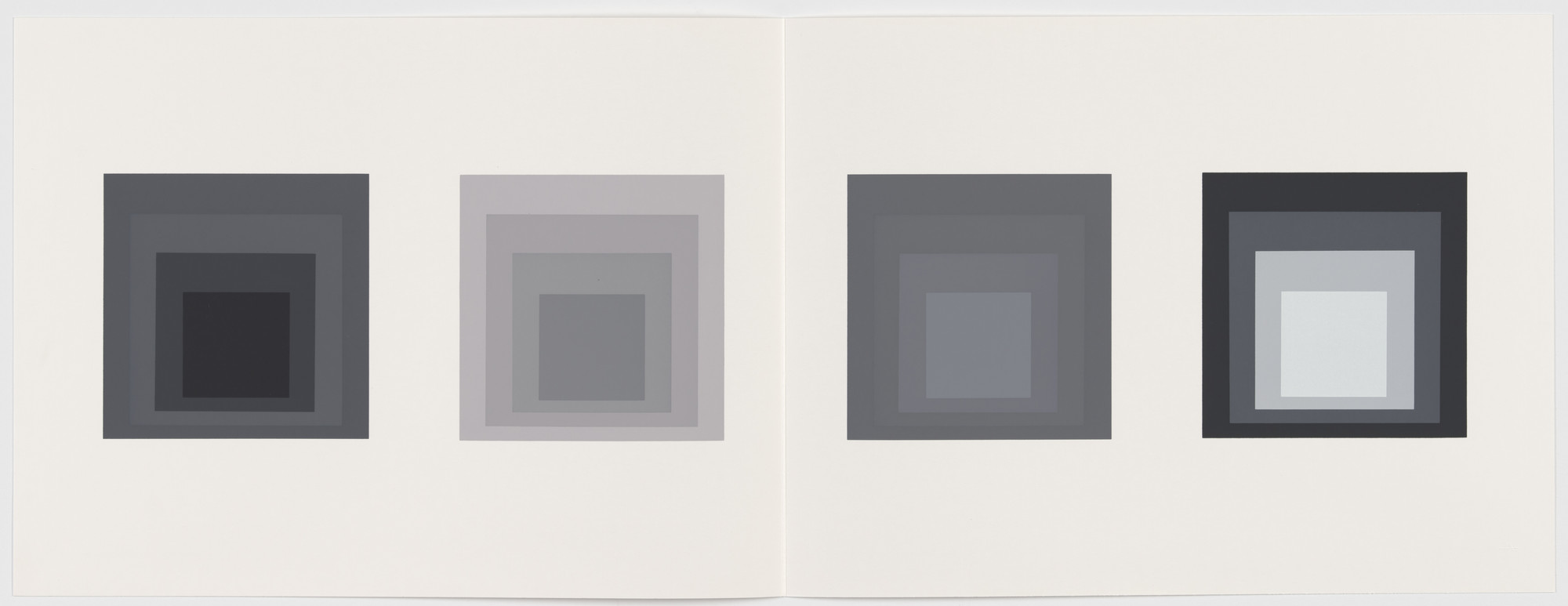 Josef Albers. Portfolio 1, Folder 23 from Formulation: Articulation