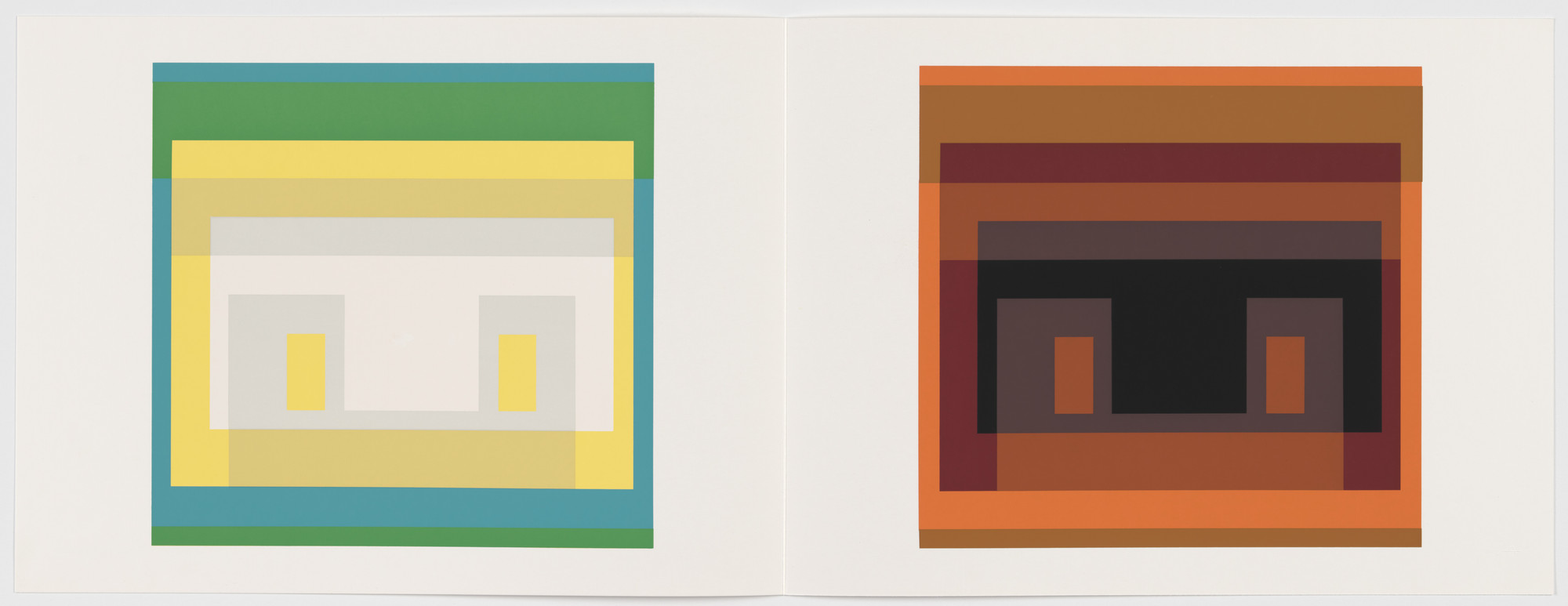 Josef Albers. Portfolio 1, Folder 28 from Formulation: Articulation
