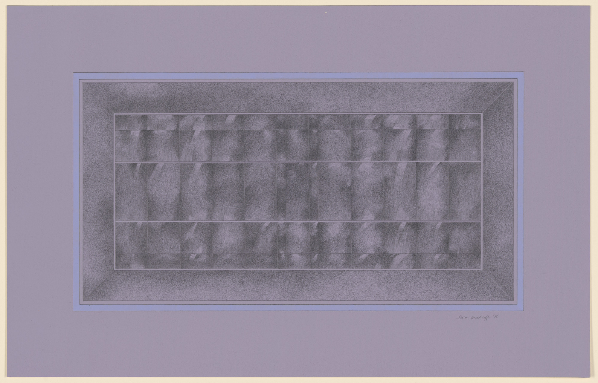 Sonia Gechtoff. Violet Window