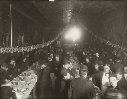 Christmas Party Given by Jim Sullivan's Political Club, New York