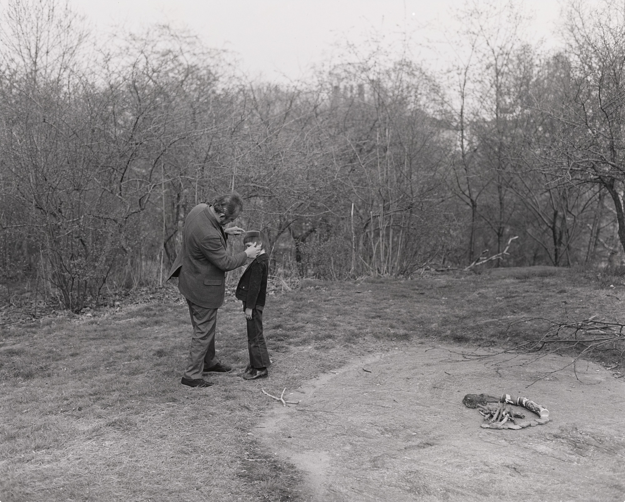 Tod Papageorge. Father and Son, Central Park