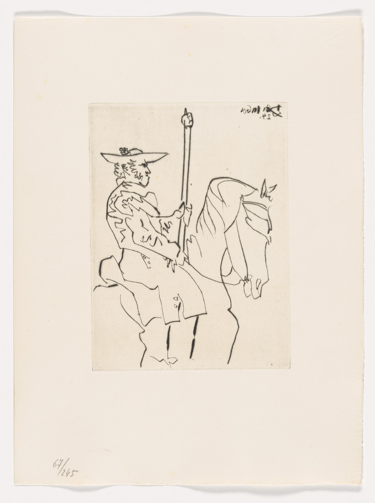 Picador at Rest (Picador au repos) (unbound plate) from Le Carmen des Carmen