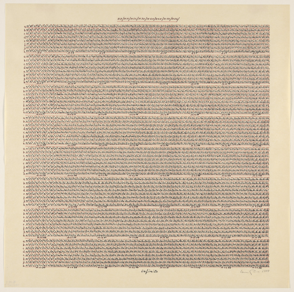Endless Dialogue, Laura Grisi, 1978