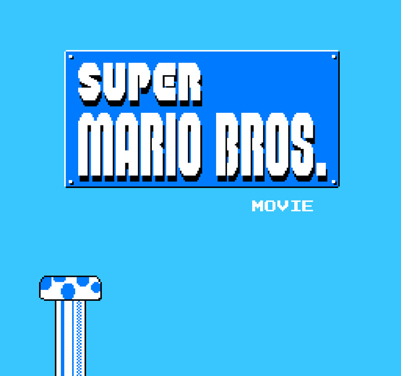 Super Mario Movie, Cory Arcangel, Paper Rad, 2005