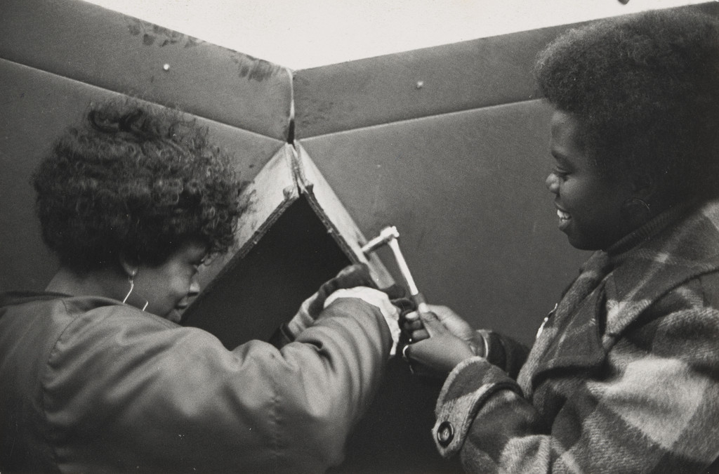 Photograph from the book CHARAS: The Improbable Dome Builders (1973)