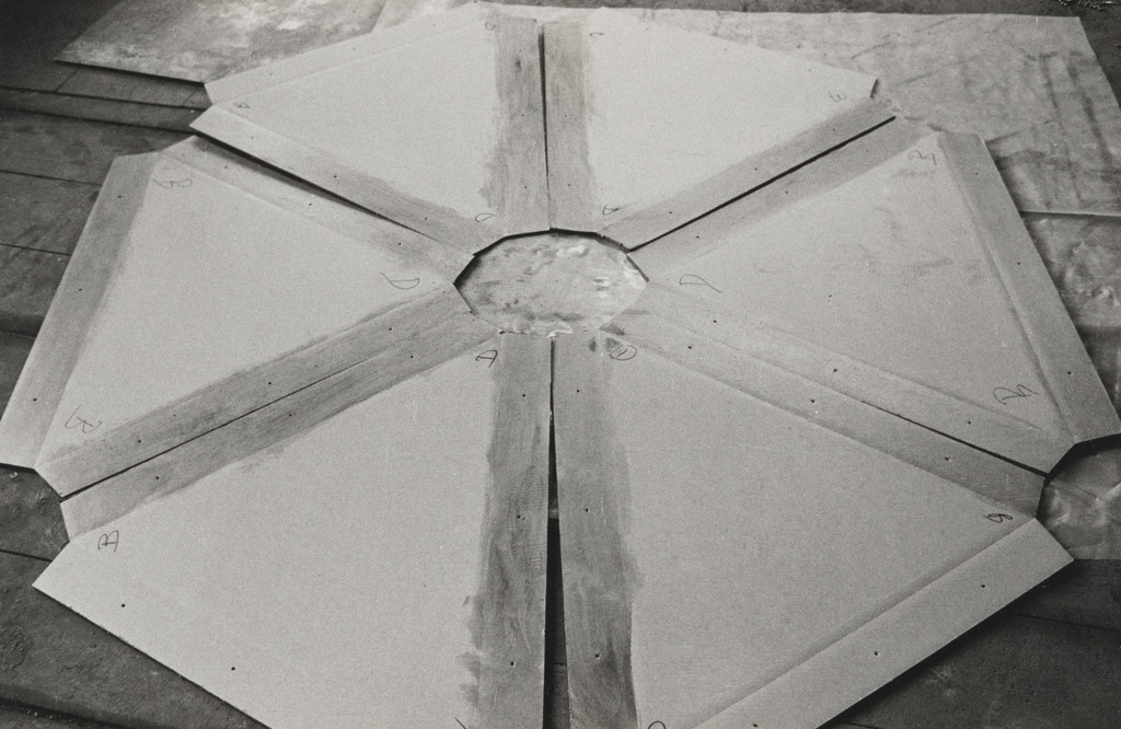Photograph from the book CHARAS: The Improbable Dome Builders (1973)