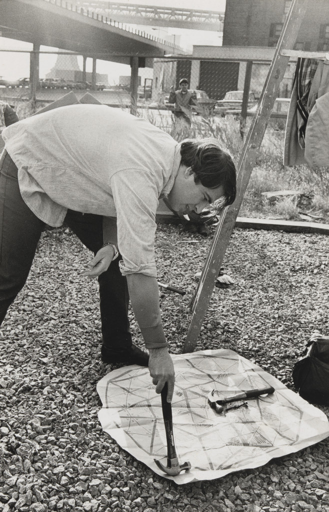 Photograph from the book CHARAS: The Improbable Dome Builders (1973)