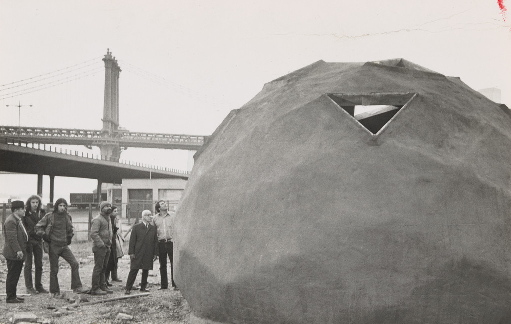 Photograph from the book CHARAS: The Improbable Dome Builders (1973)